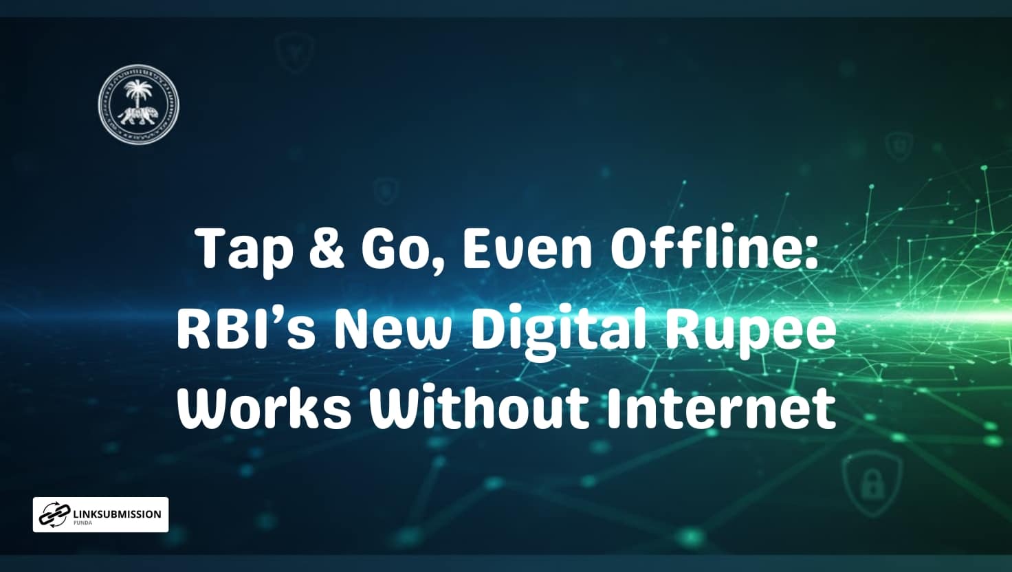 Tap & Go, Even Offline: RBI’s New Digital Rupee Works Without Internet digital rupee