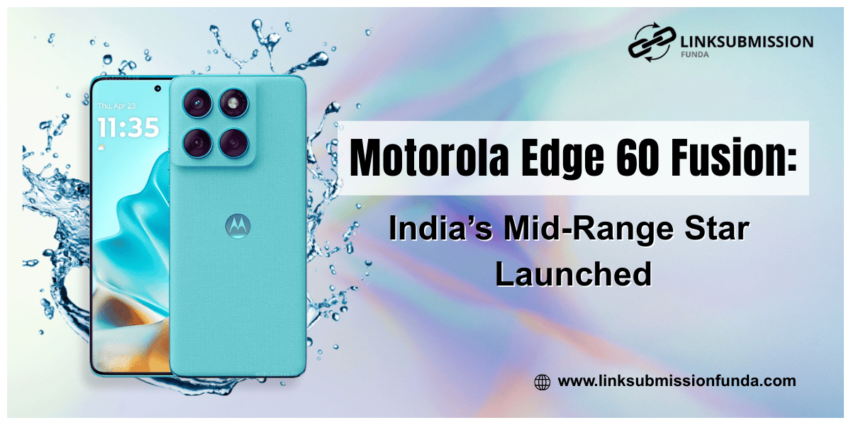 Motorola's new Edge 60 Fusion phone