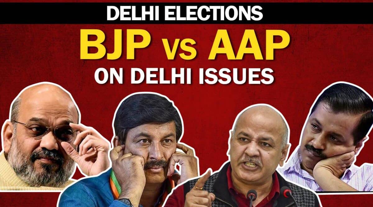 Delhi Elections BJP Vs AAP