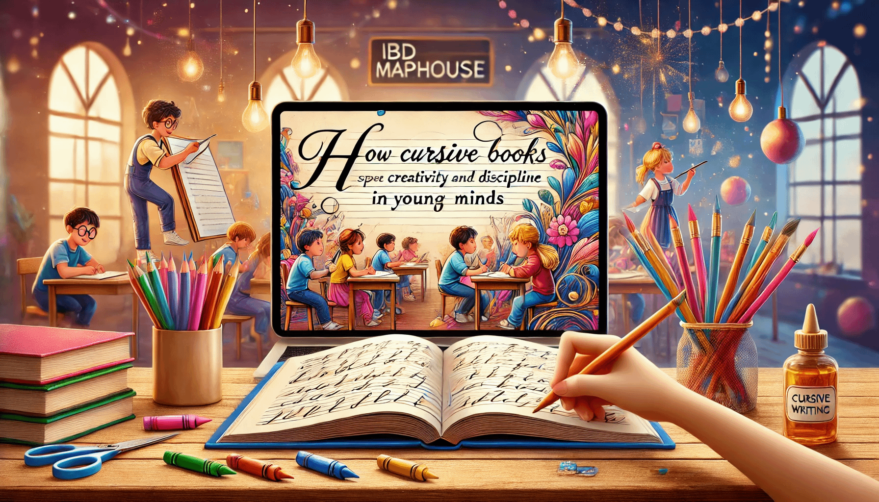 cursive writing books