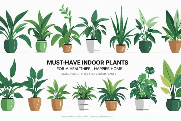 Must-Have Indoor Plants for a Healthier, Happier Home indoor plants
